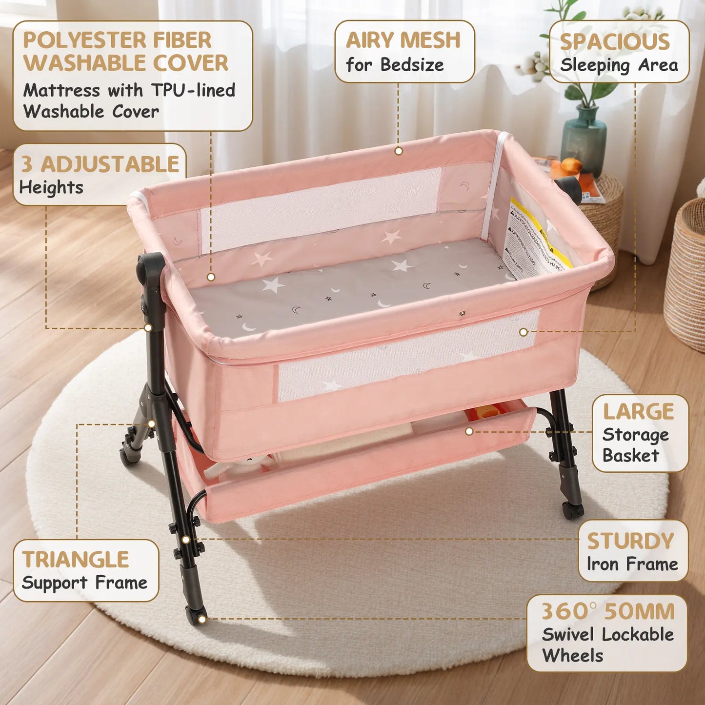 Kanesin Baby Bassinet